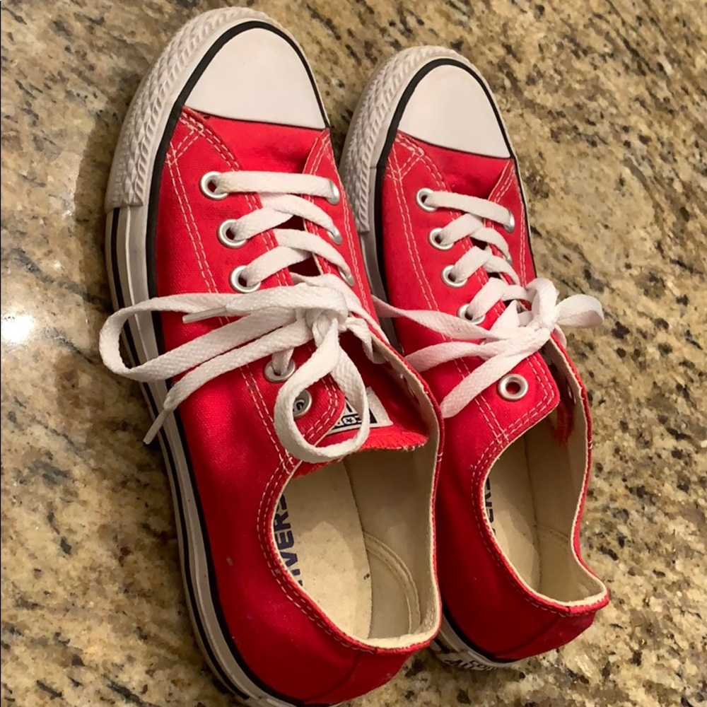 Red Converse - Picture 2 of 3